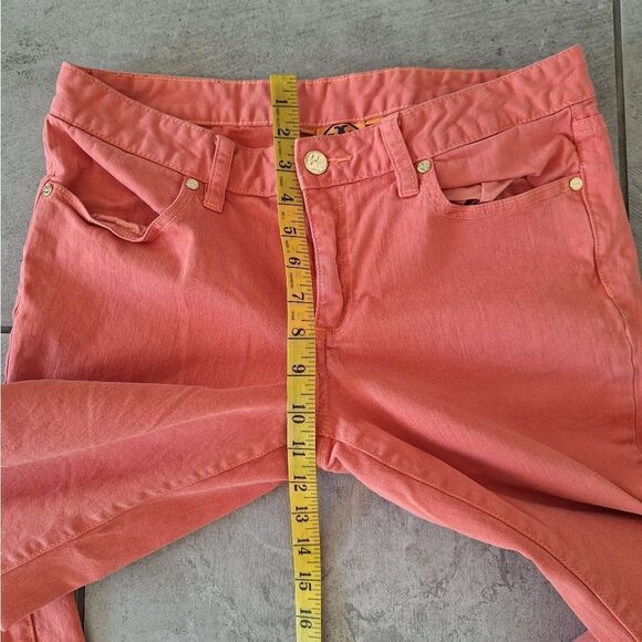 Tory Burch carrot color jeans size 30 - Picture 6 of 8